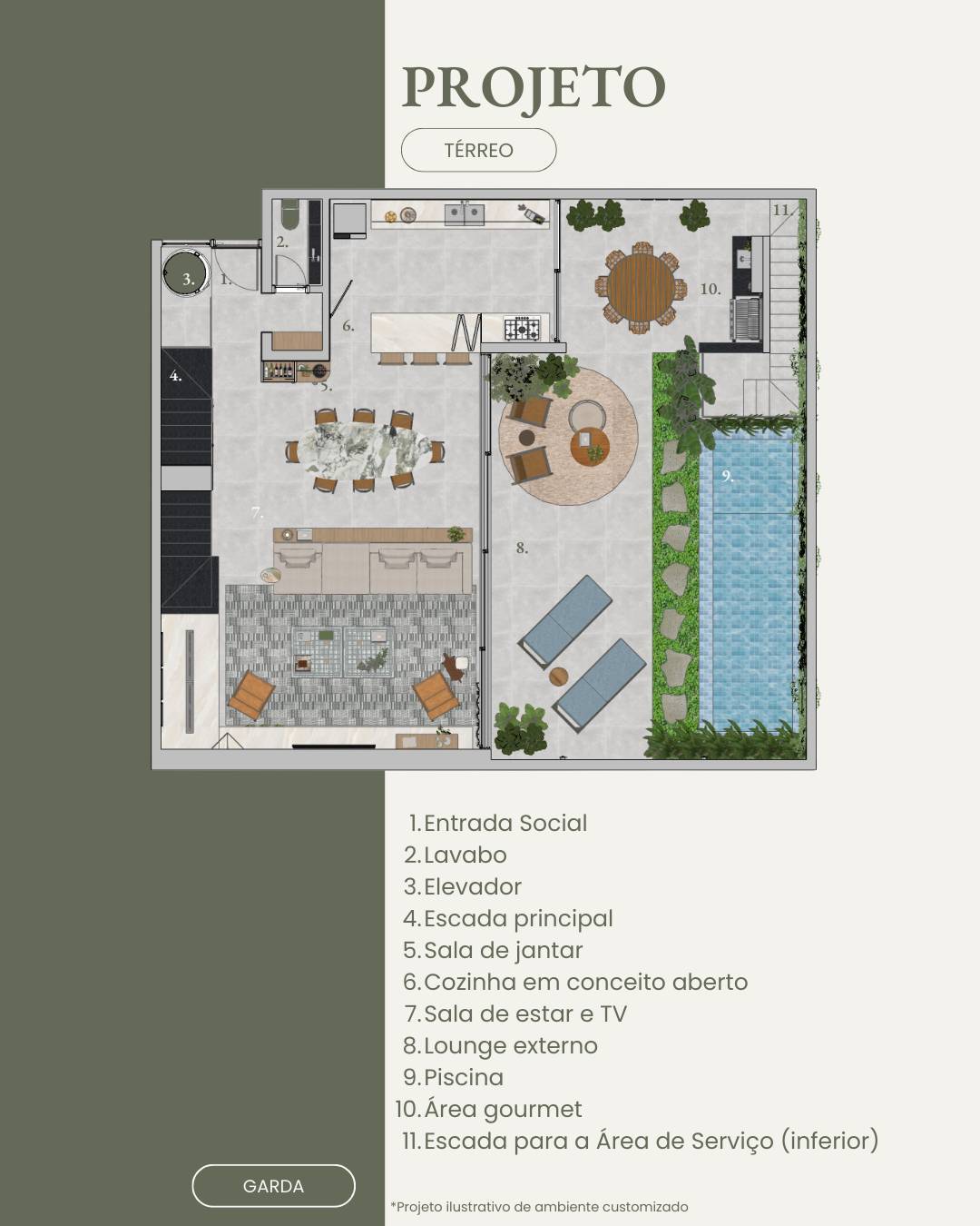 Casa de Condomínio, 4 quartos - Foto 49